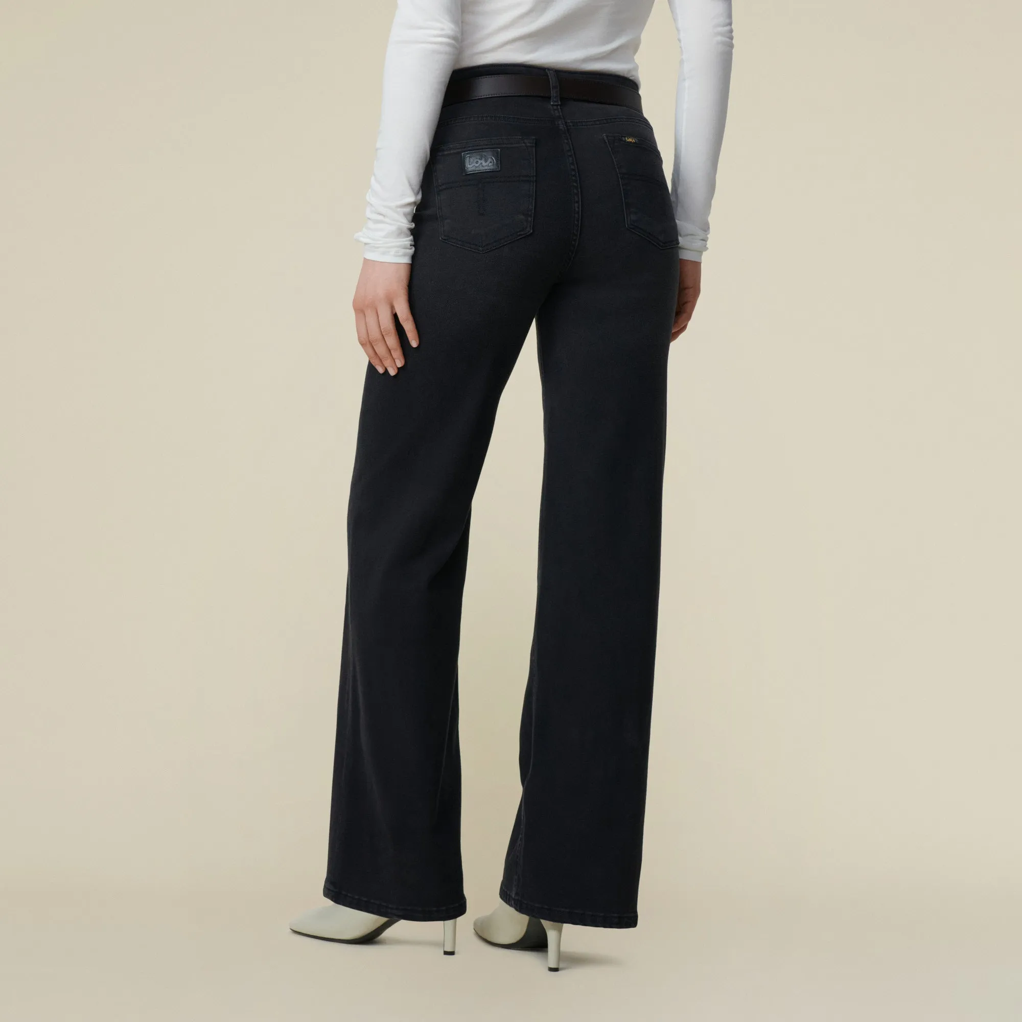 Palazzo Jossie Night - Mid Rise Wide Leg