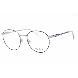 Pepe Jeans Women's Eyeglasses - Clear Lens Grey Metal Round Shape Frame | PJ1396 C1