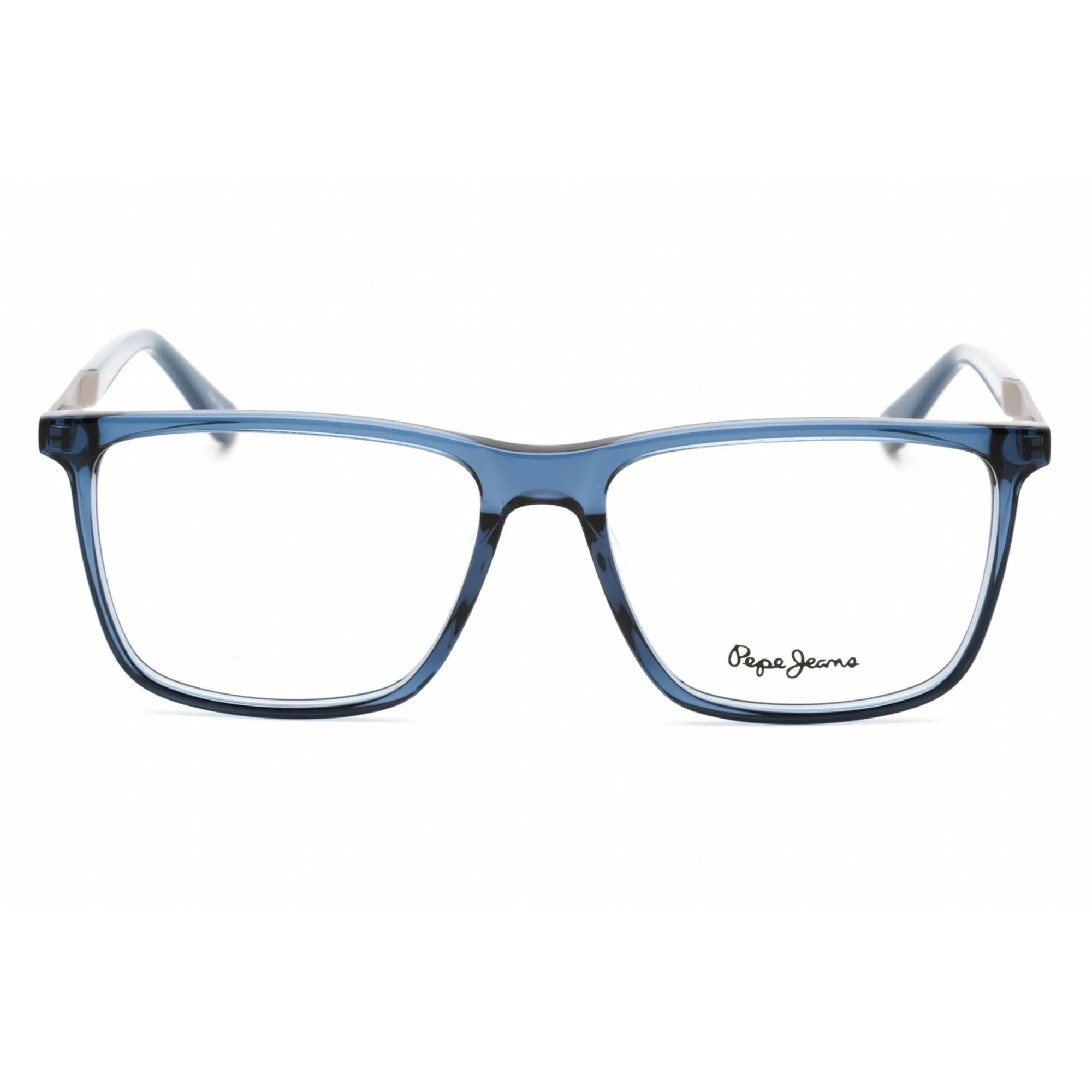 Pepe Jeans Women's Eyeglasses - Full Rim Navy Plastic Rectangular Frame | PJ3364 C3