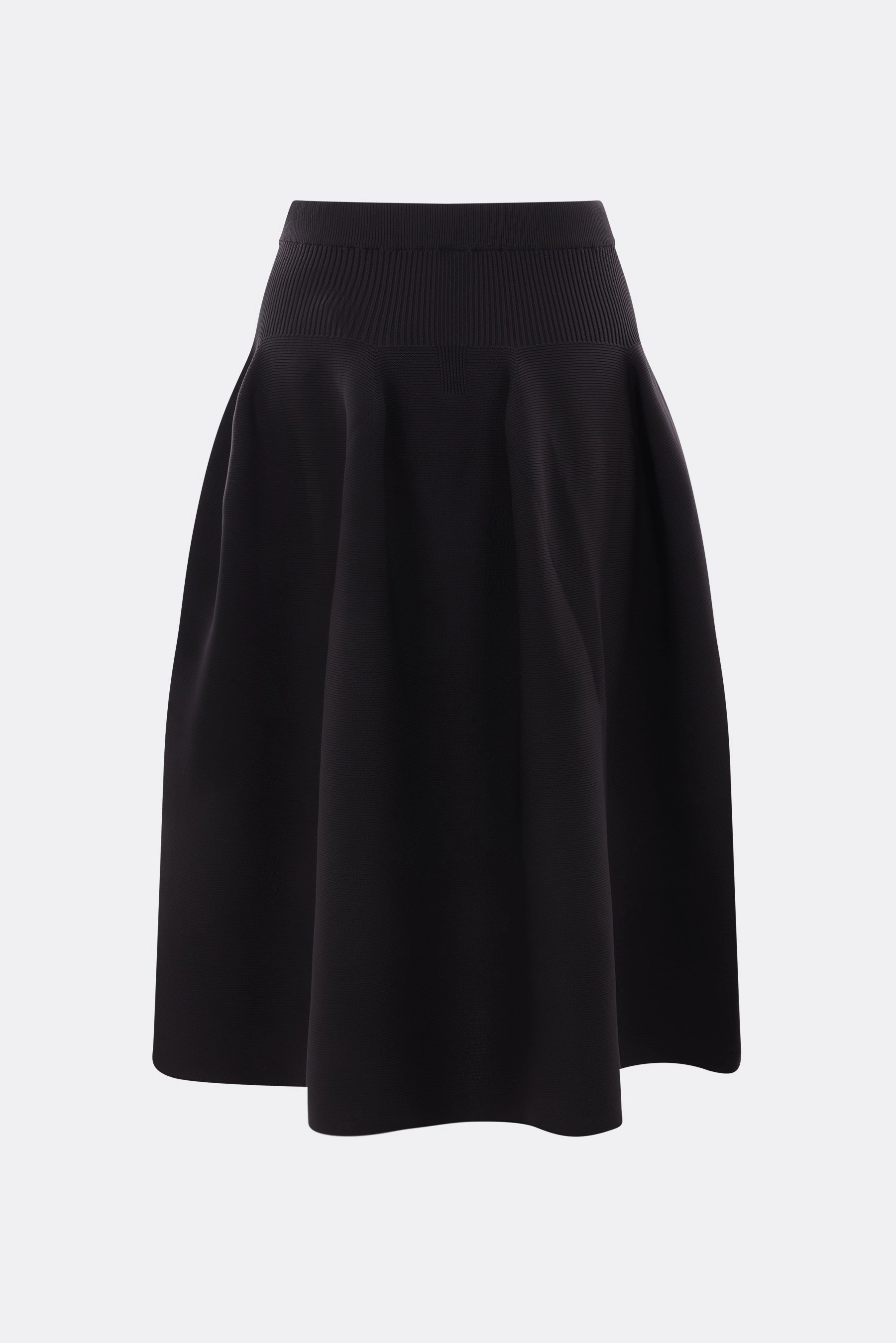 Pottery midi skirt in stretch knit