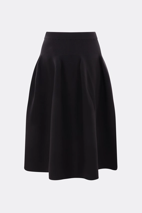 Pottery midi skirt in stretch knit