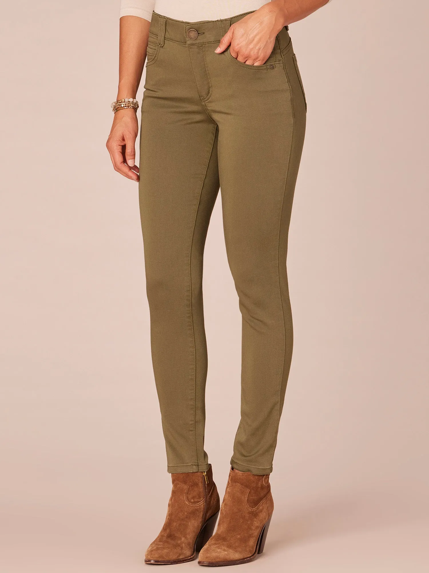 "Ab"solution® Ankle Length Colored Jegging