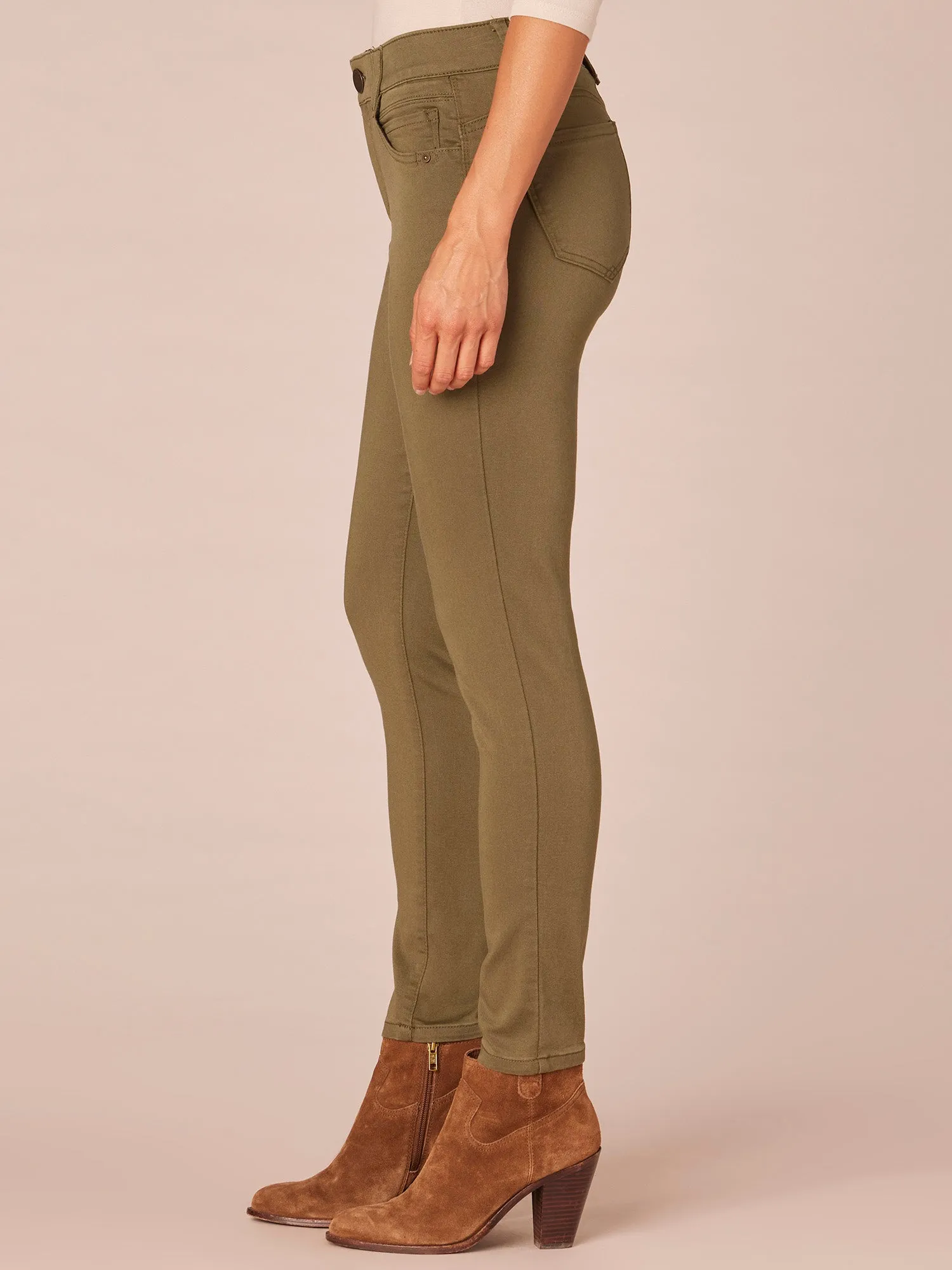 "Ab"solution® Ankle Length Colored Jegging