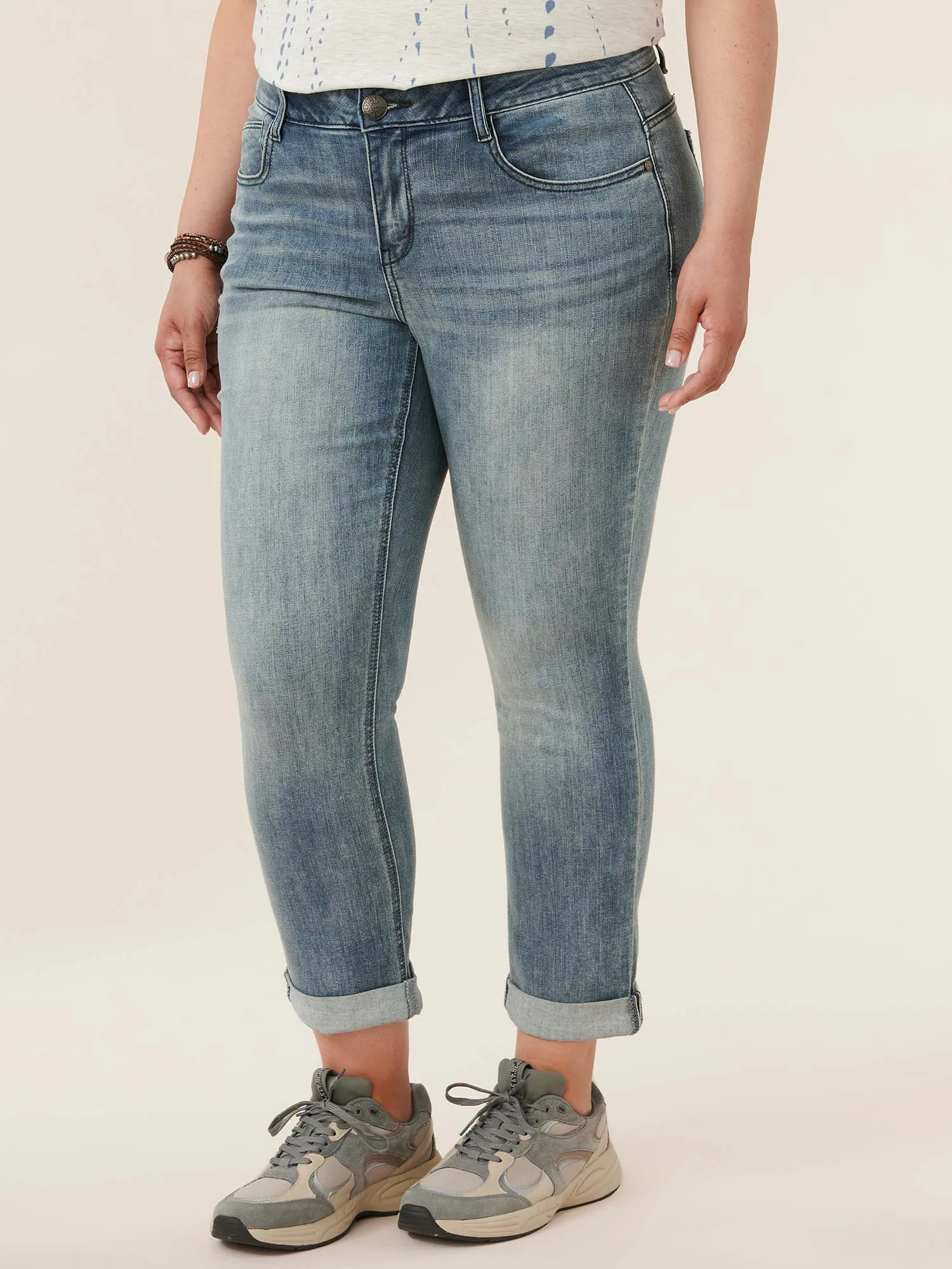 "Ab"solution® Girlfriend Blue Plus Jeans
