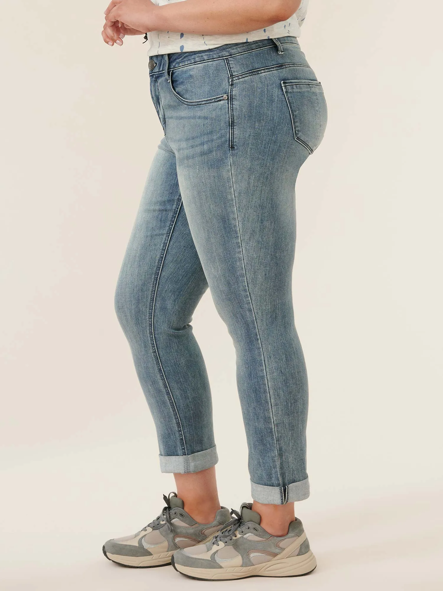 "Ab"solution® Girlfriend Blue Plus Jeans
