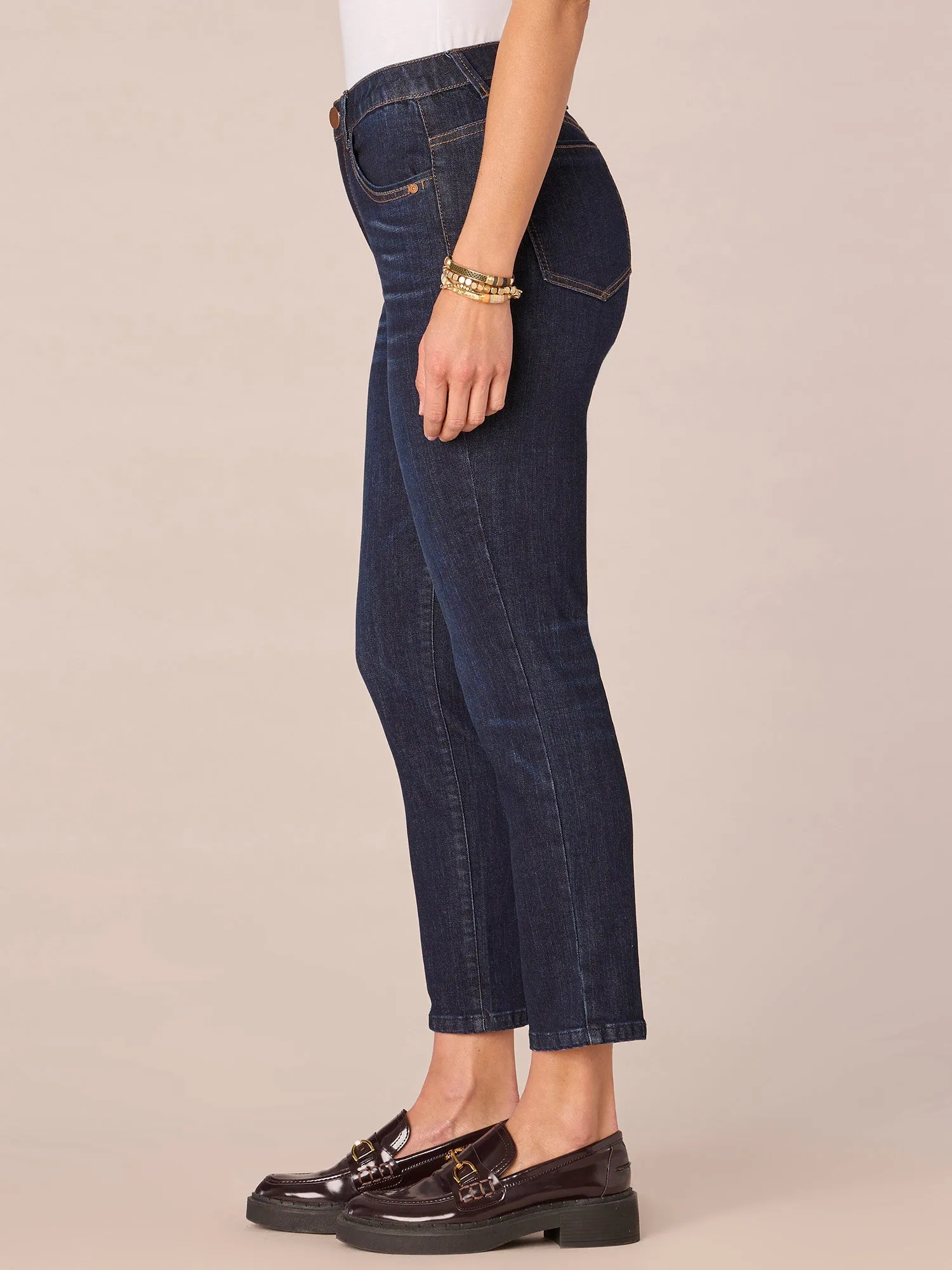 "Ab"solution High Rise Skinny Petite Jeans