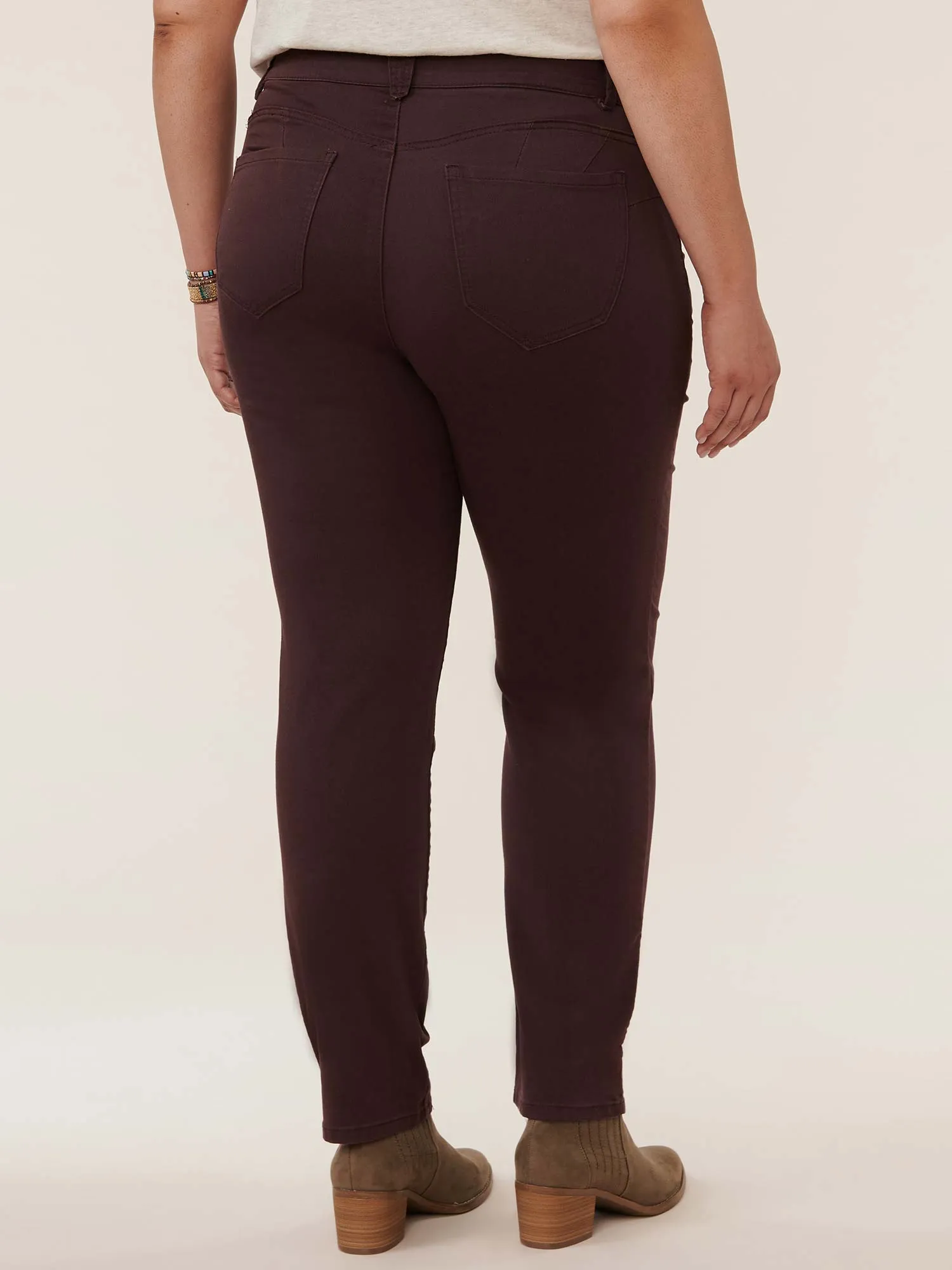 "Ab"solution® Plus Straight Leg Colored Jean