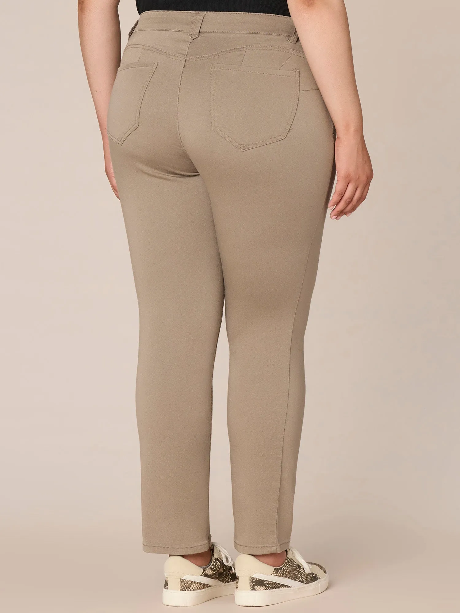 "Ab"solution® Plus Straight Leg Colored Jean