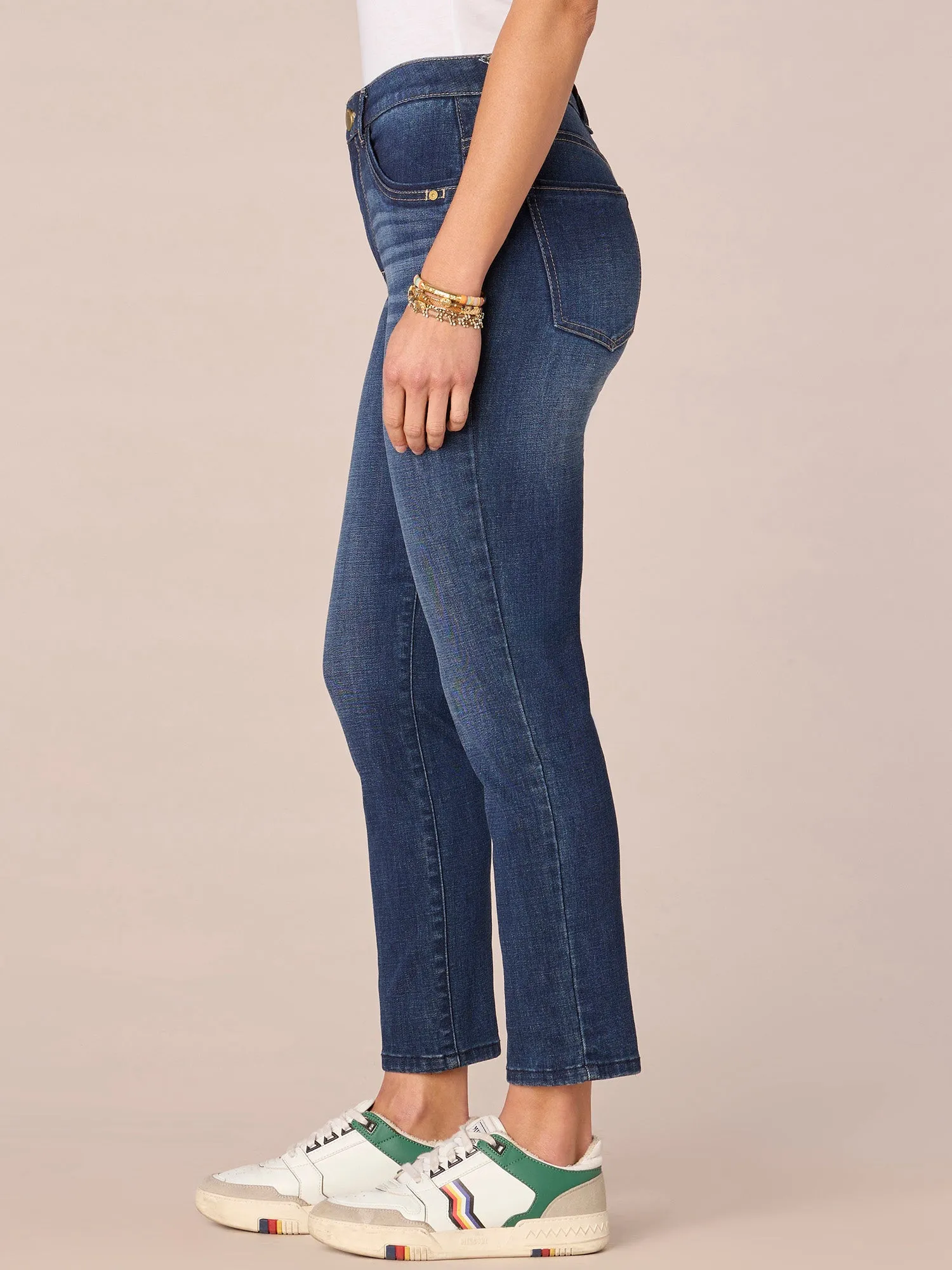 "Ab"soluton High Rise Skinny Jeans