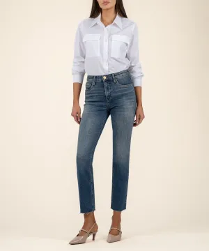 Rachael High Rise Mom Jean, Petite