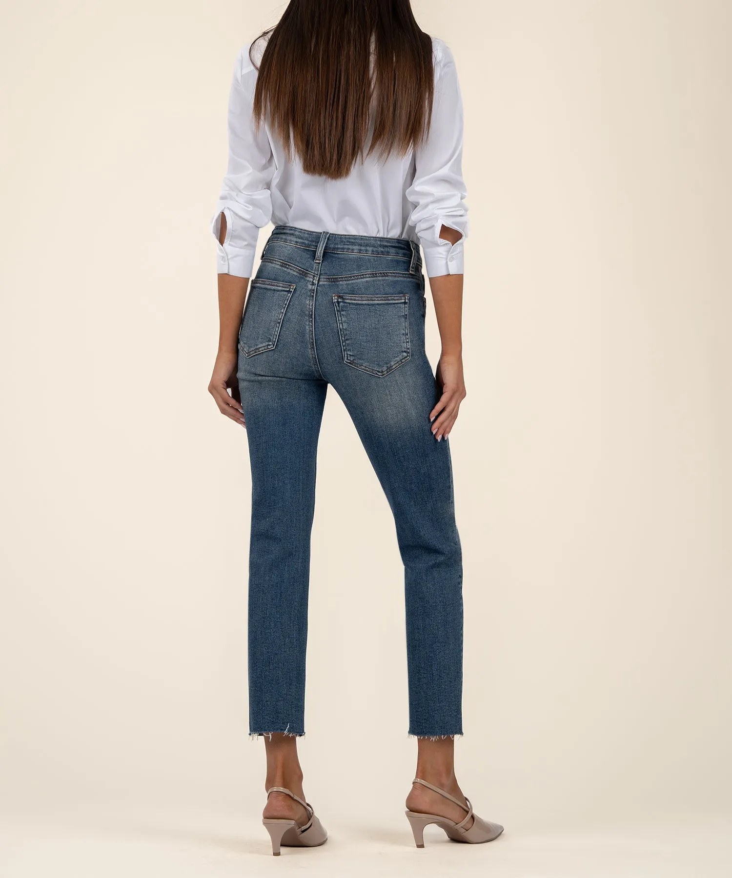 Rachael High Rise Mom Jean, Petite