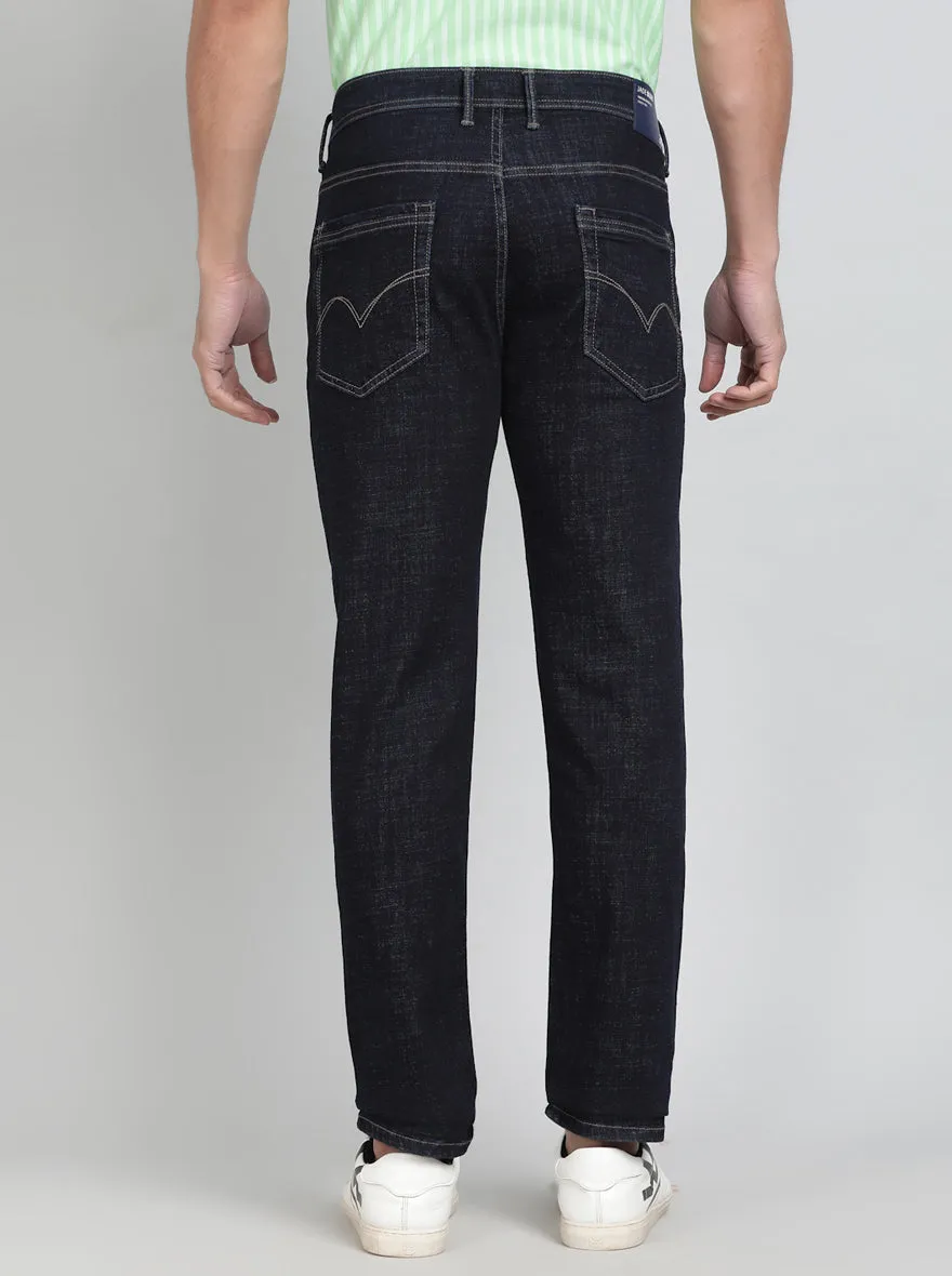 Raw Blue Washed Slim Fit Jeans | JadeBlue