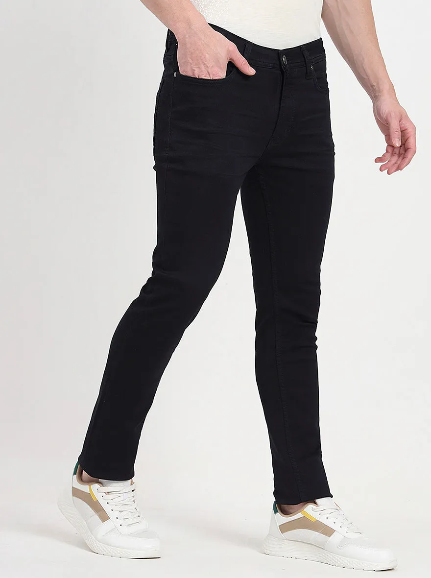 Raw Blue Washed Slim Fit Jeans | JadeBlue