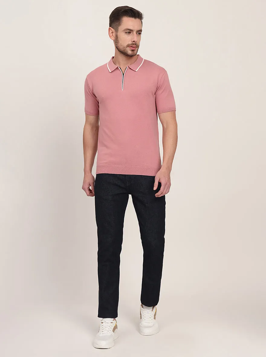 Raw Blue Washed Straight Fit Jeans | JadeBlue
