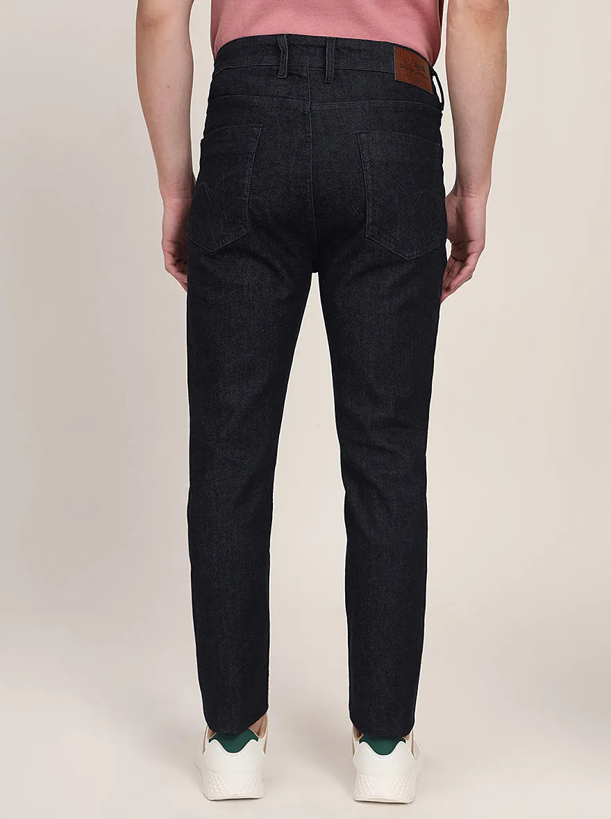 Raw Blue Washed Straight Fit Jeans | JadeBlue
