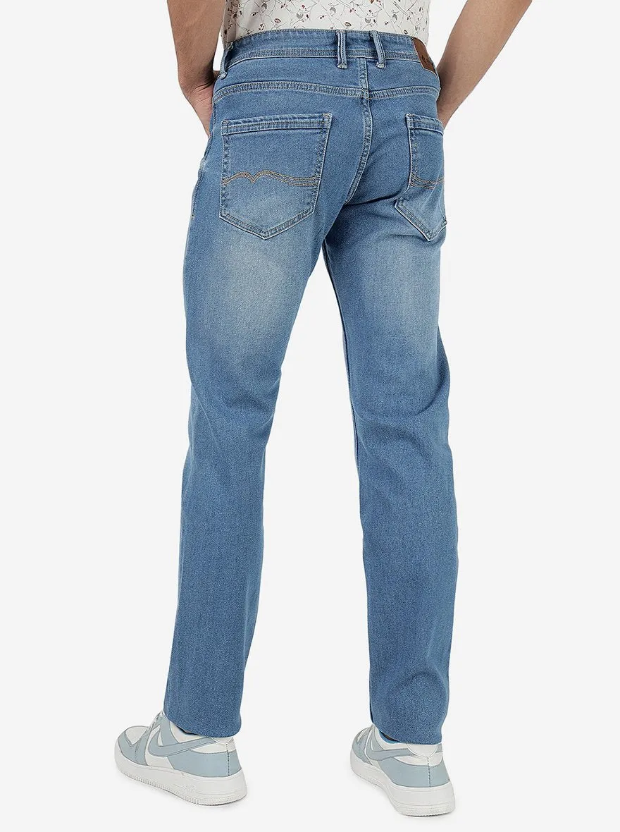River Blue Washed Narrow Fit Jeans | Greenfibre