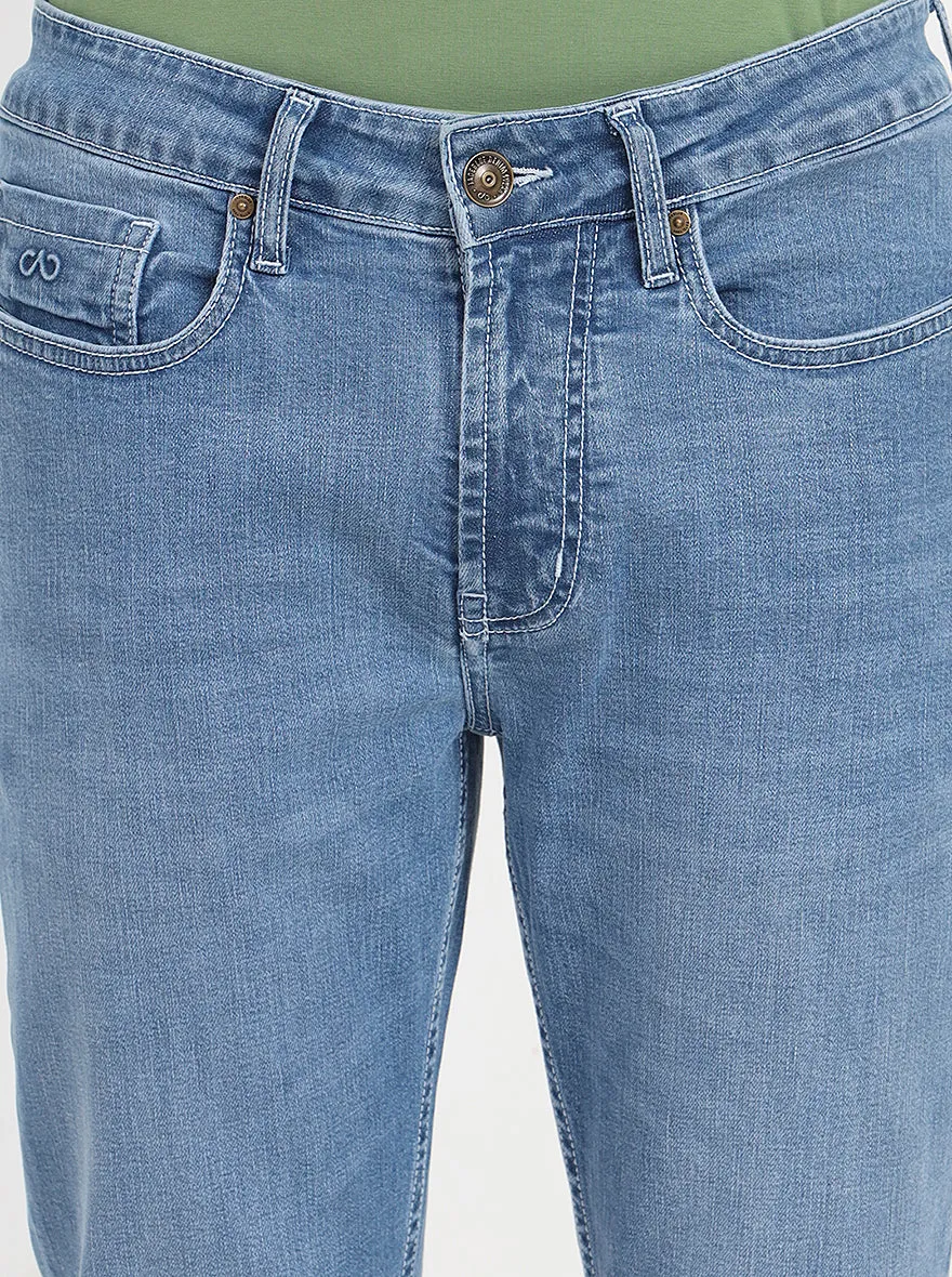 Rivera Blue Washed Straight Fit Jeans | JadeBlue