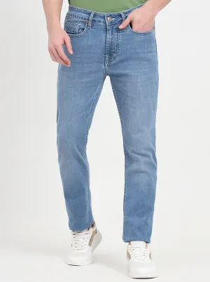 Rivera Blue Washed Straight Fit Jeans | JadeBlue