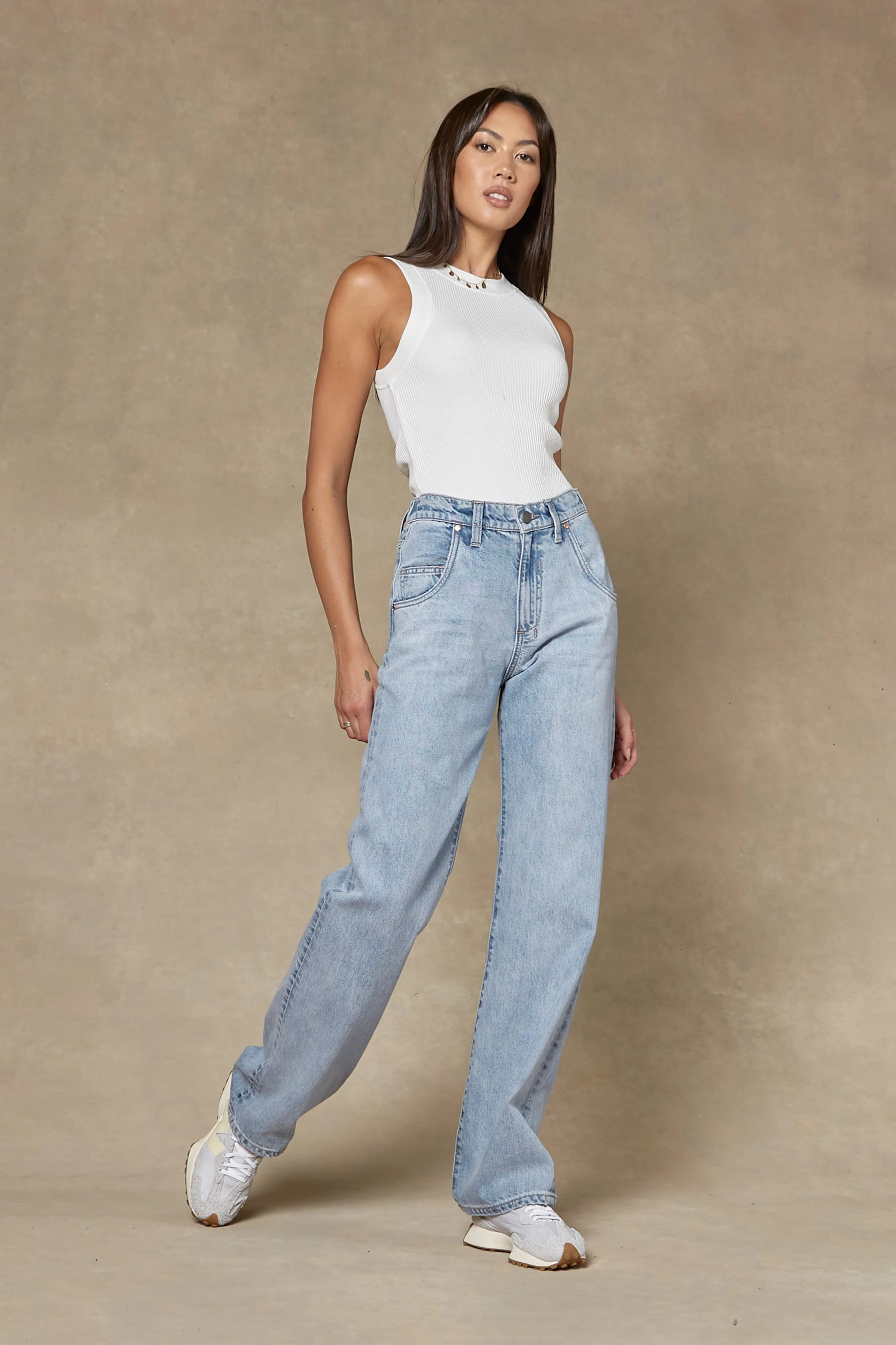 Seville Straight Leg Blue Jeans