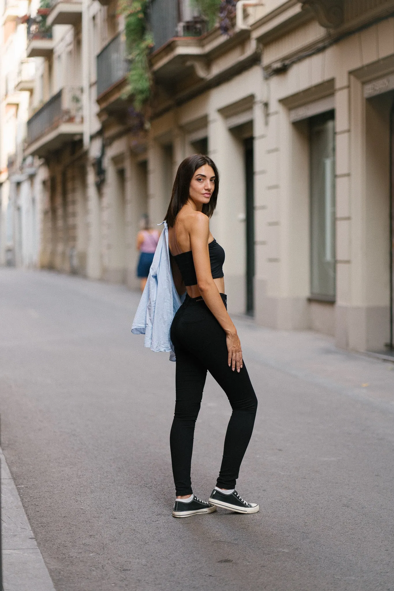 SKINNY TALL HIGH RISE - BLACK