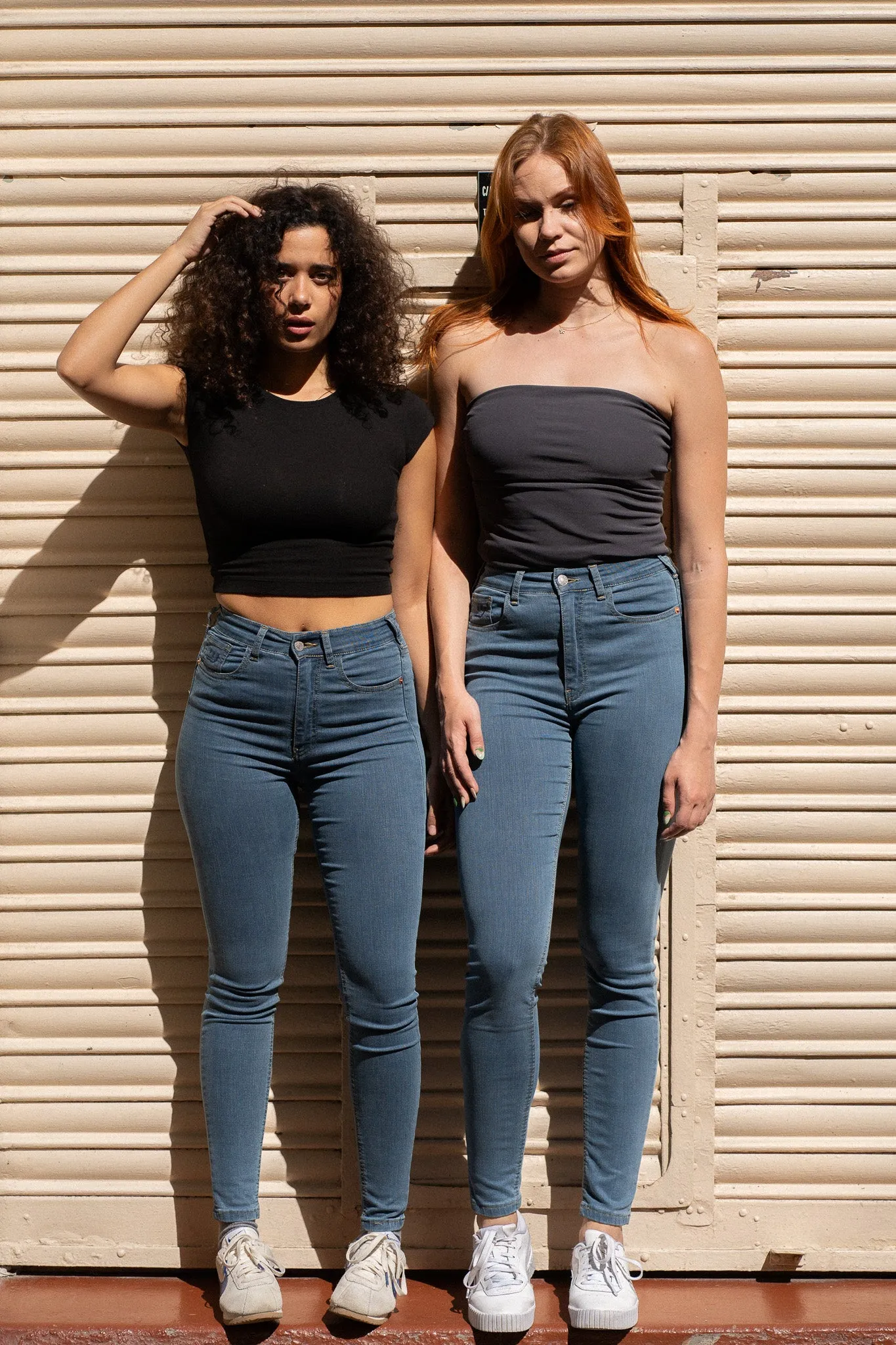 SKINNY TALL HIGH RISE - LIGHT BLUE