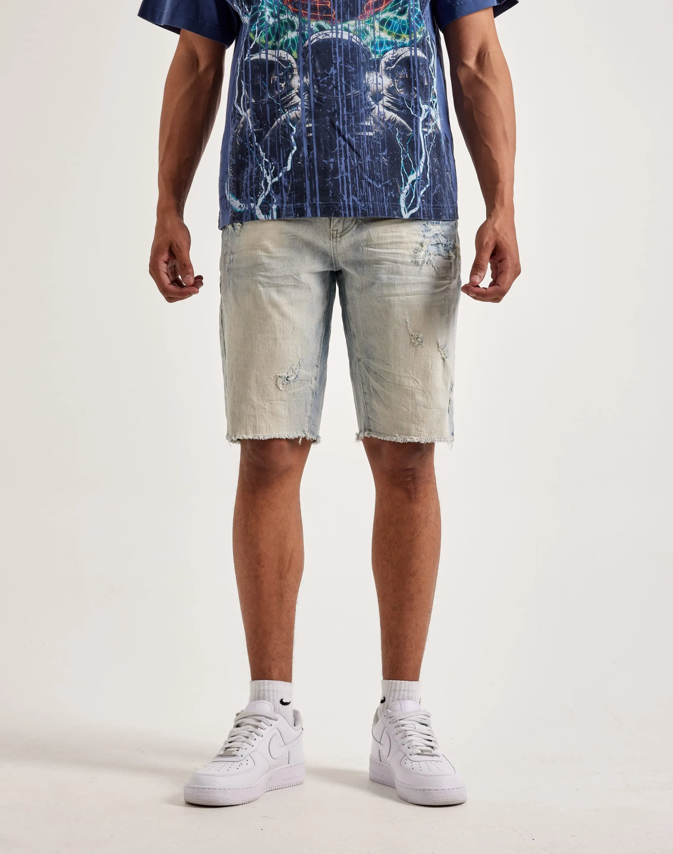 Smoke Rise Rip Off Shorts