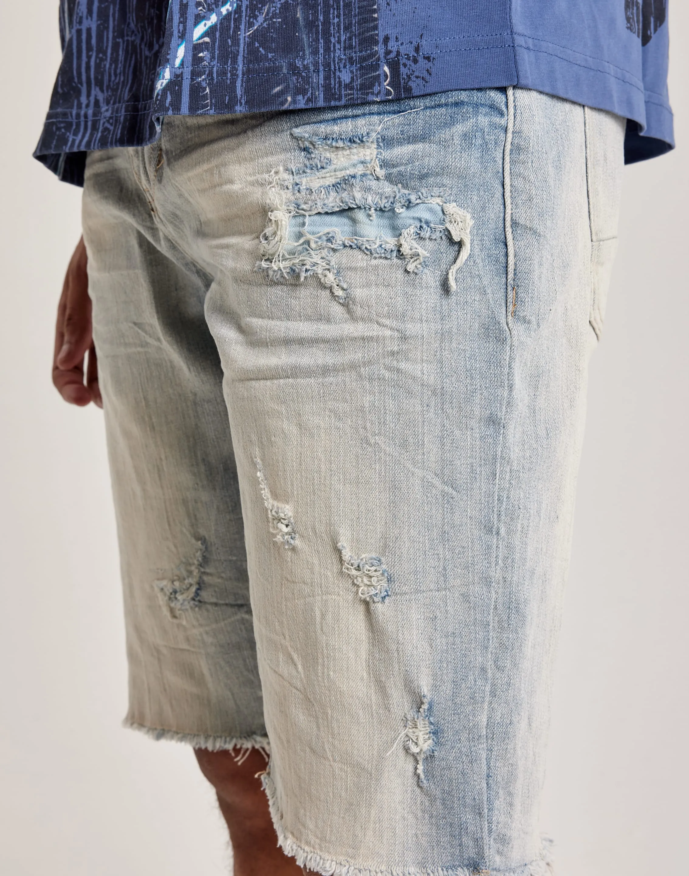 Smoke Rise Rip Off Shorts