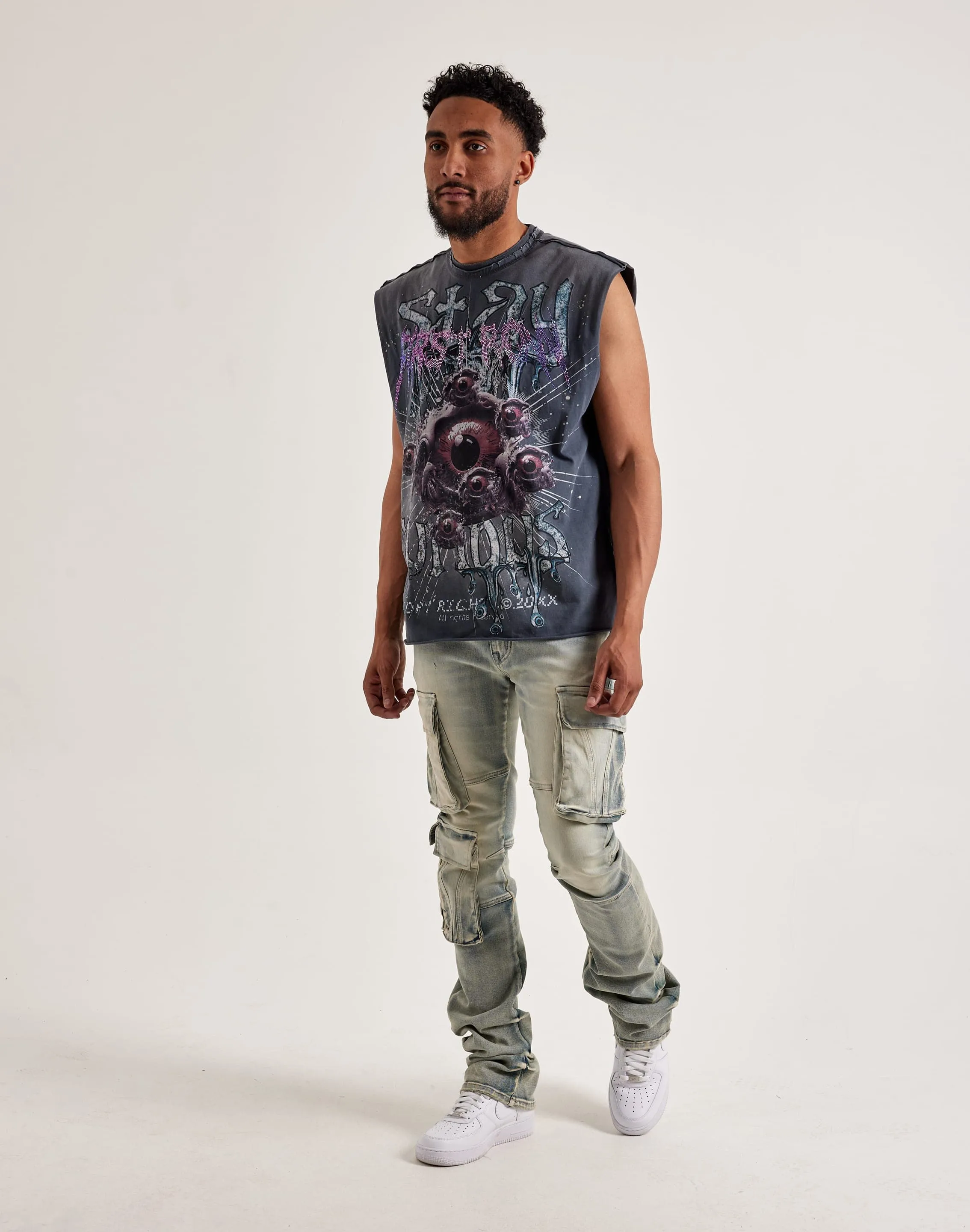 Smoke Rise Utility Pocket Cargo Jeans