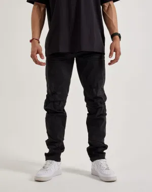 Smoke Rise Vintage Washed Slim Denim Jeans