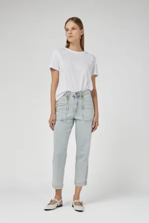 Stella Stretch High Waisted Denim Trousers