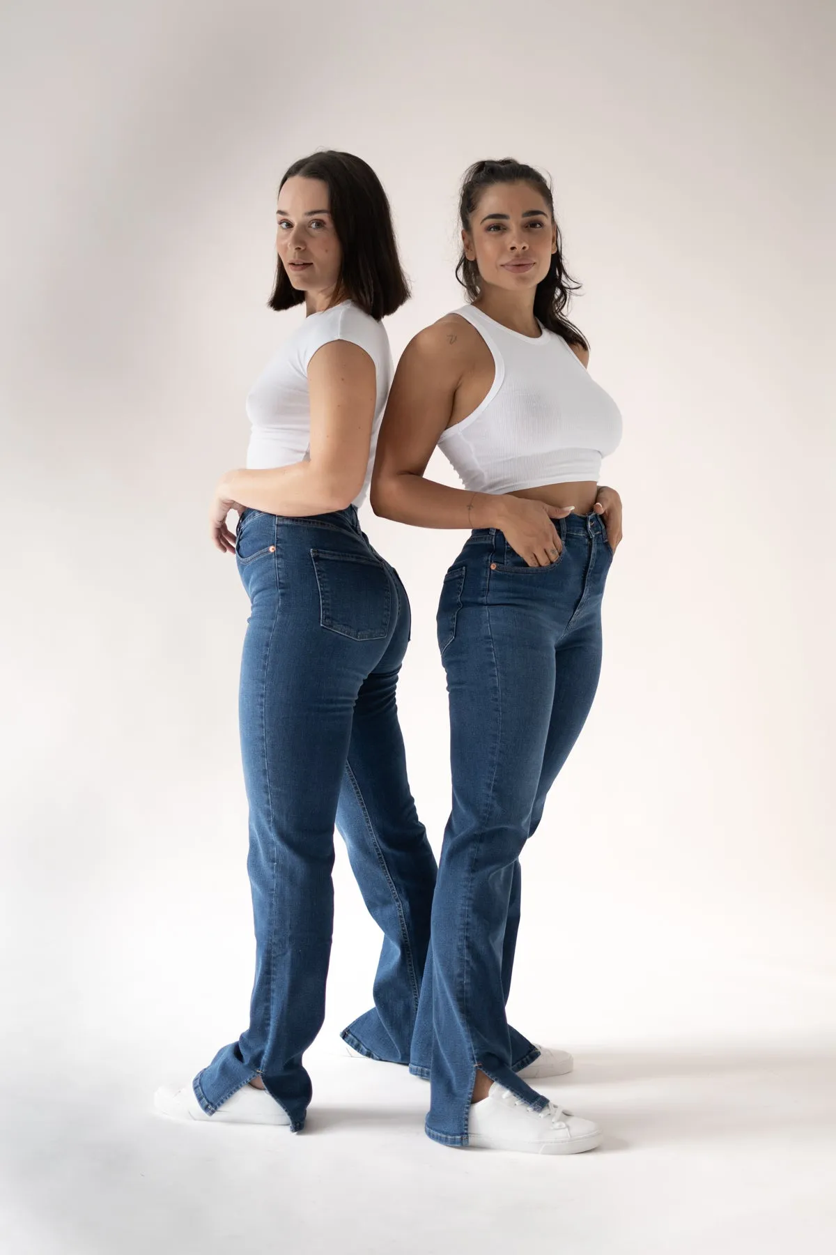 STRAIGHT&CUT HIGH RISE - DARK BLUE