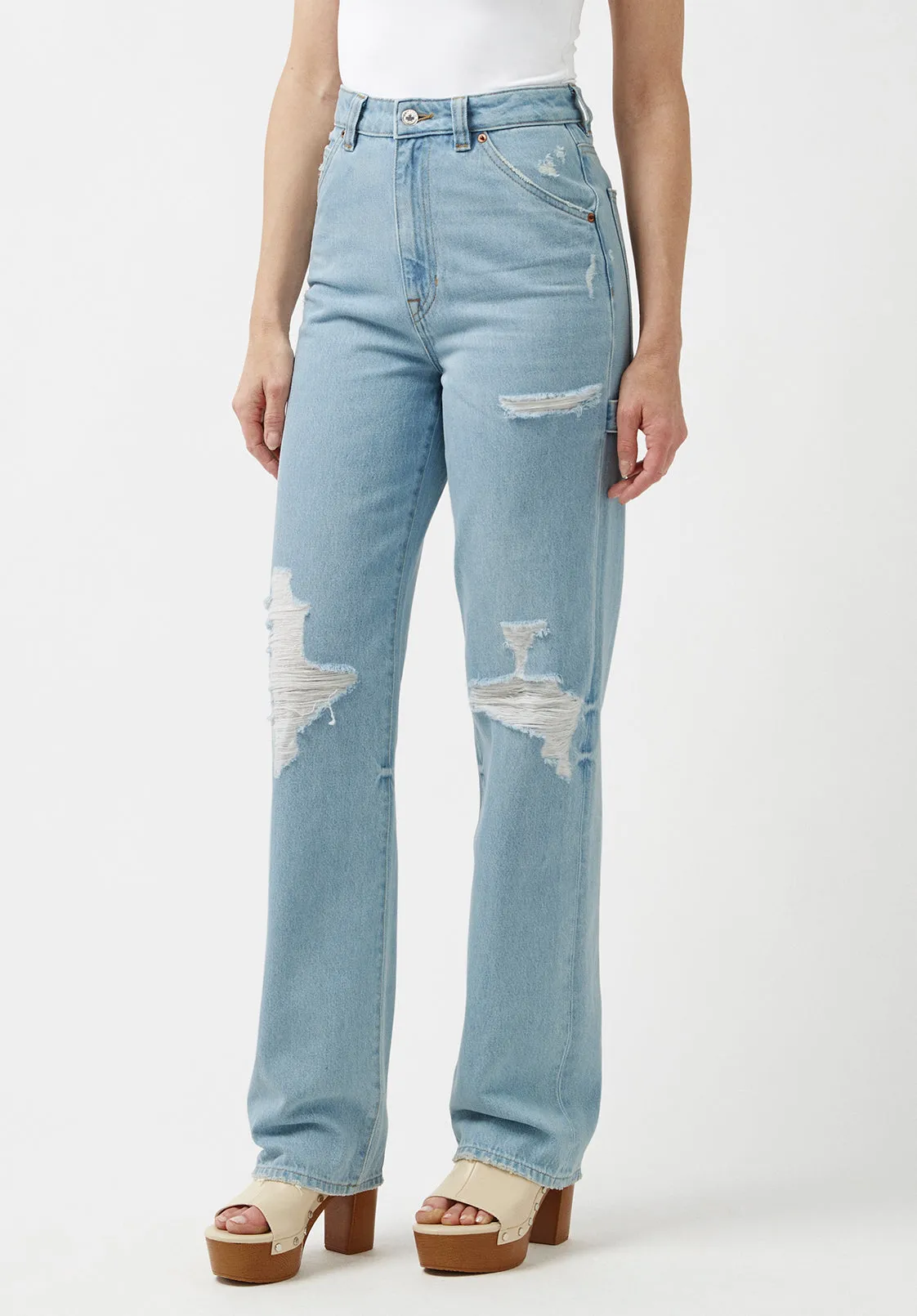 Super High Rise Jane Loose Straight Women's Jeans - BL15898