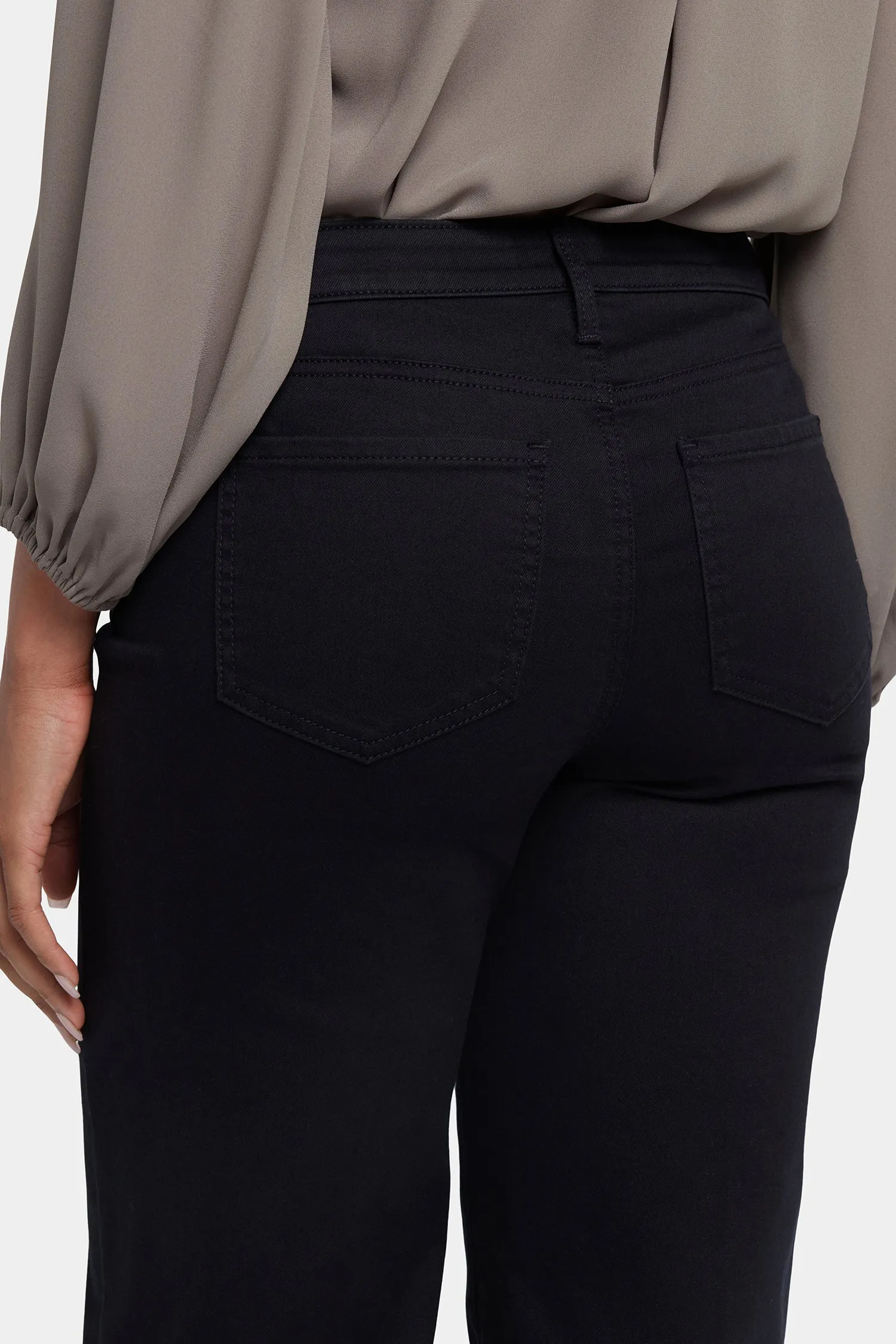 Teresa Wide Leg Jeans - Black