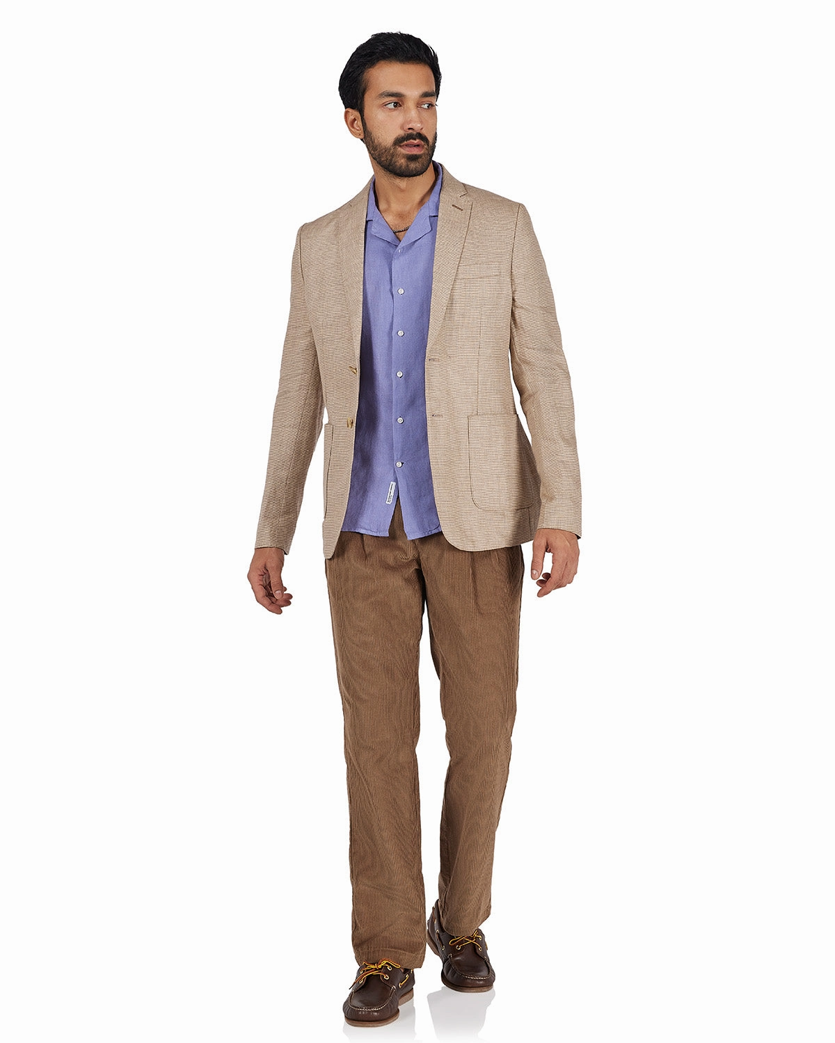 The Westwood Linen Blazer - Khaki