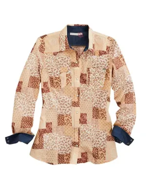 Tin Haul Sunrise Symphony (Brown) - Women's Western Shirt