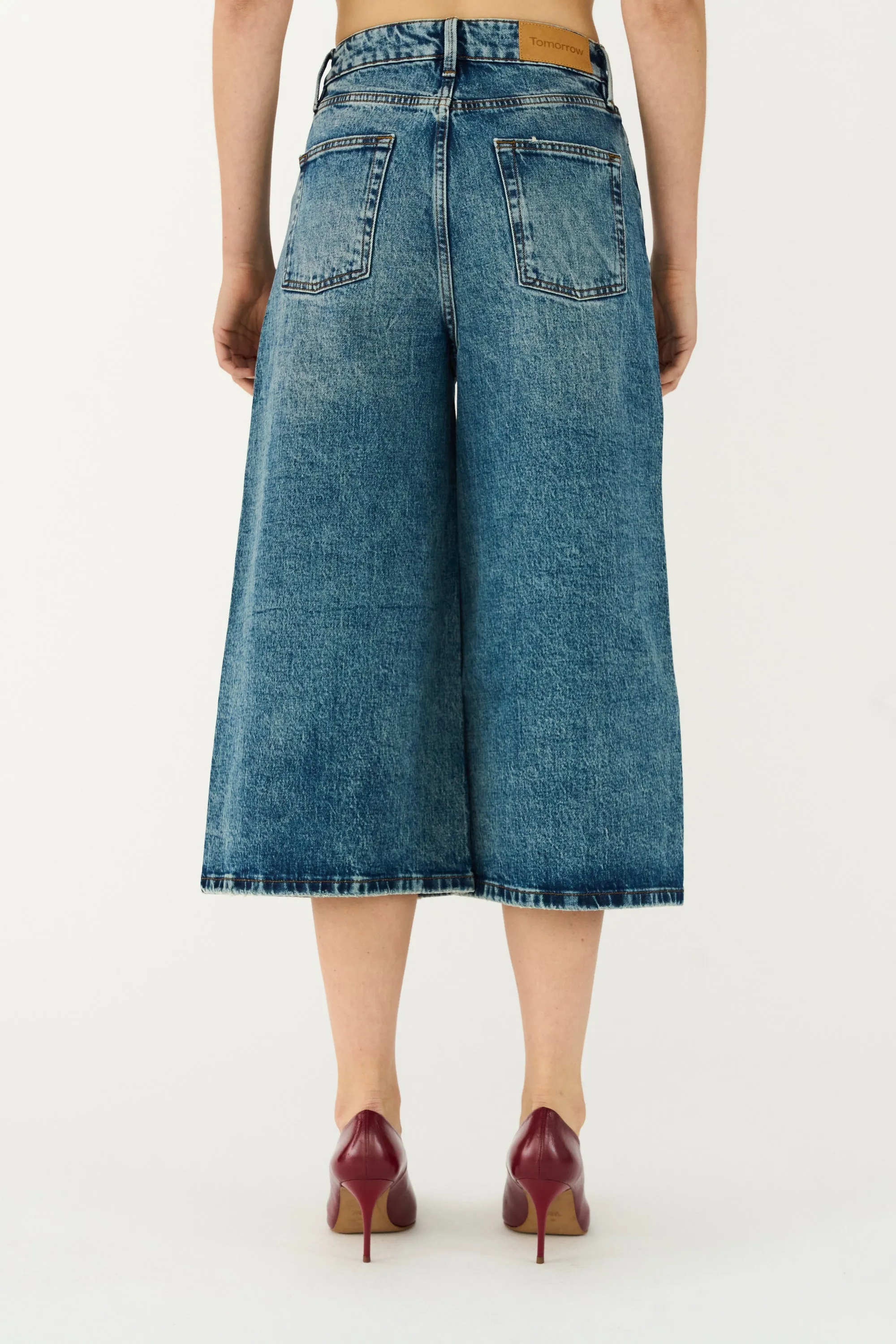 TRW-Mandela Culotte Jeans Wash Perugia Vintage