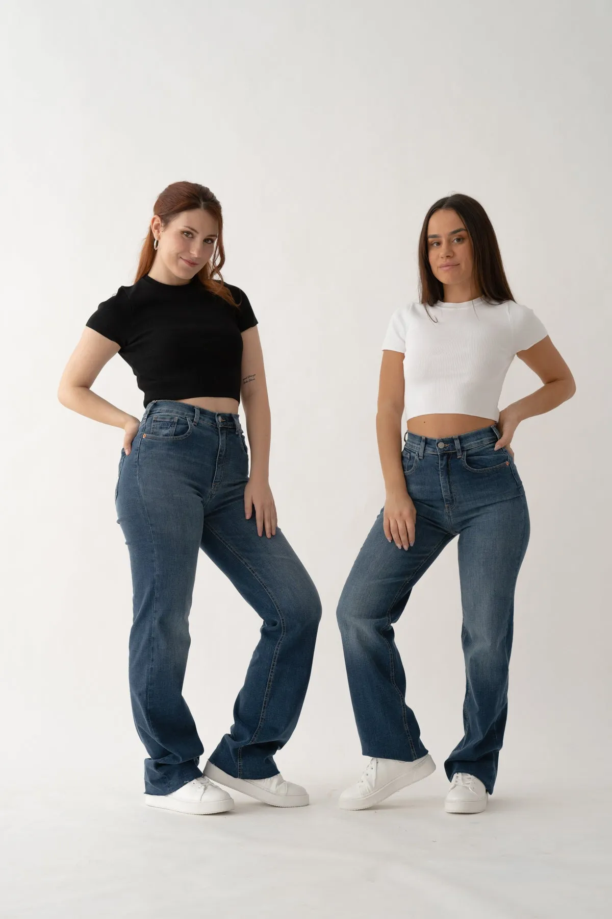 WIDELEG HIGH RISE - DARK BLUE