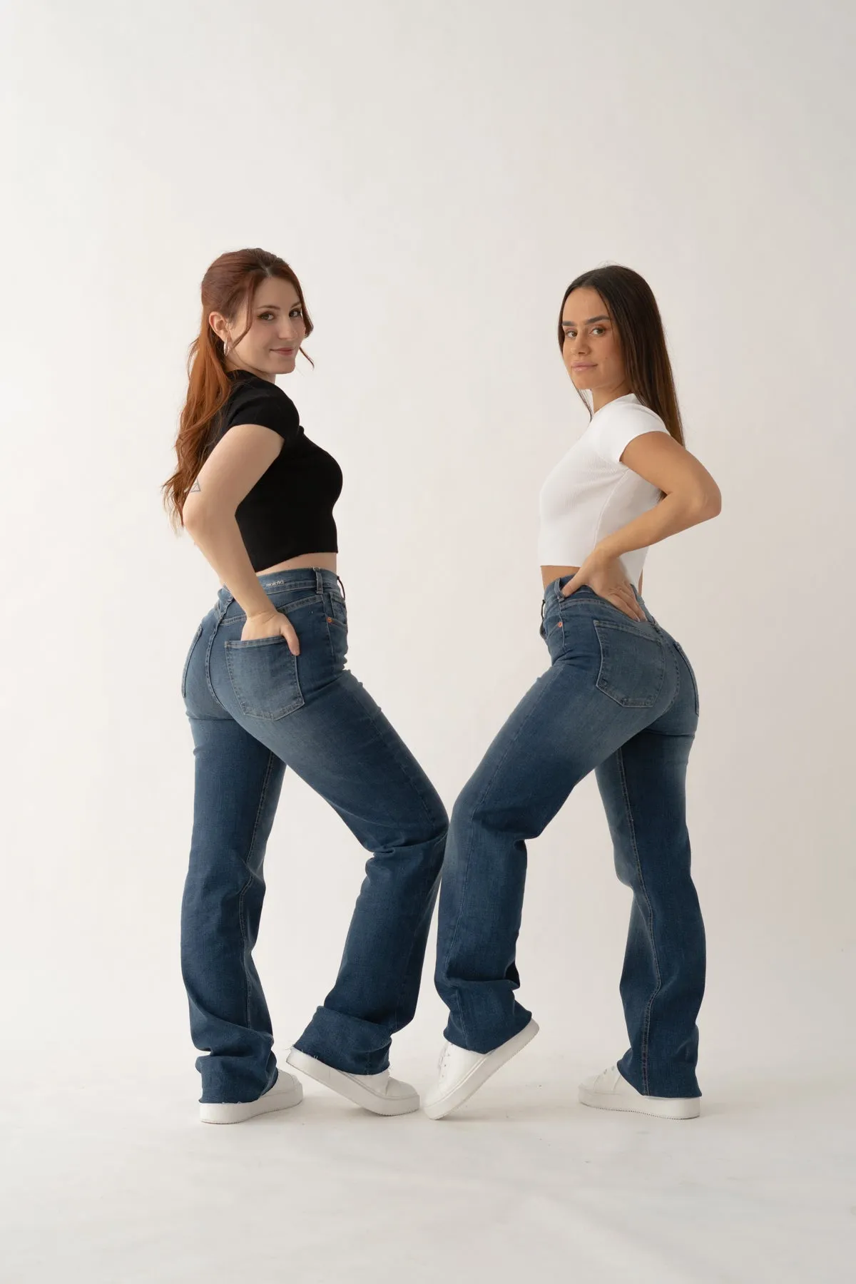 WIDELEG HIGH RISE - DARK BLUE