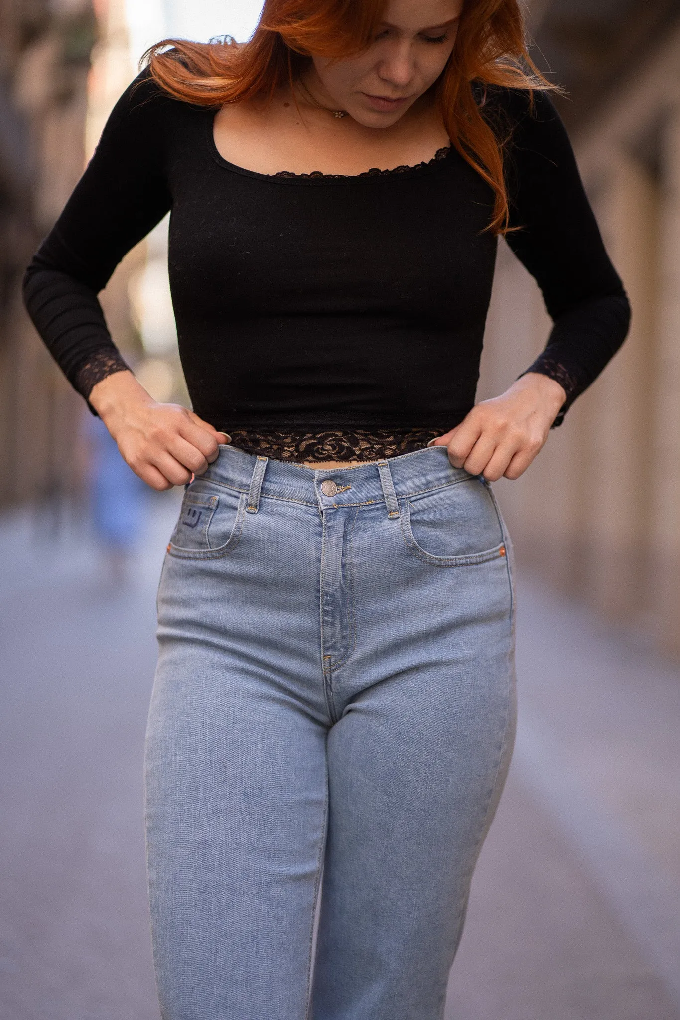 WIDELEG TALL HIGH RISE - LIGHT BLUE